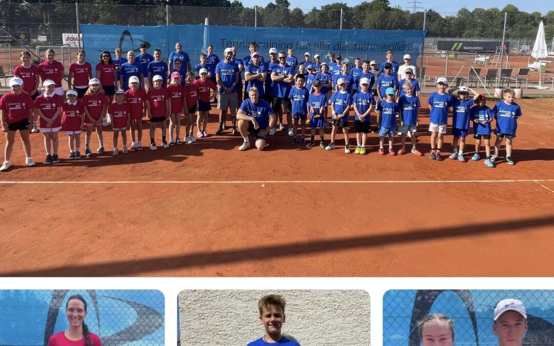 Erfolgreiches erstes Sommercamp mit über 50 Tennisbegeisterten